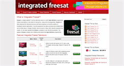 Desktop Screenshot of integratedfreesat.co.uk