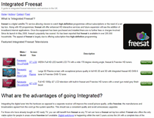 Tablet Screenshot of integratedfreesat.co.uk